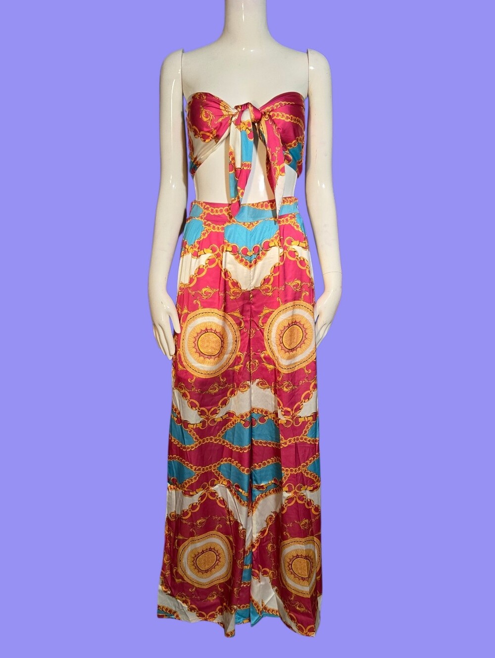 Pink & Gold Baroque Set